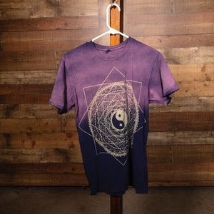 yin yang mandala tee shirt